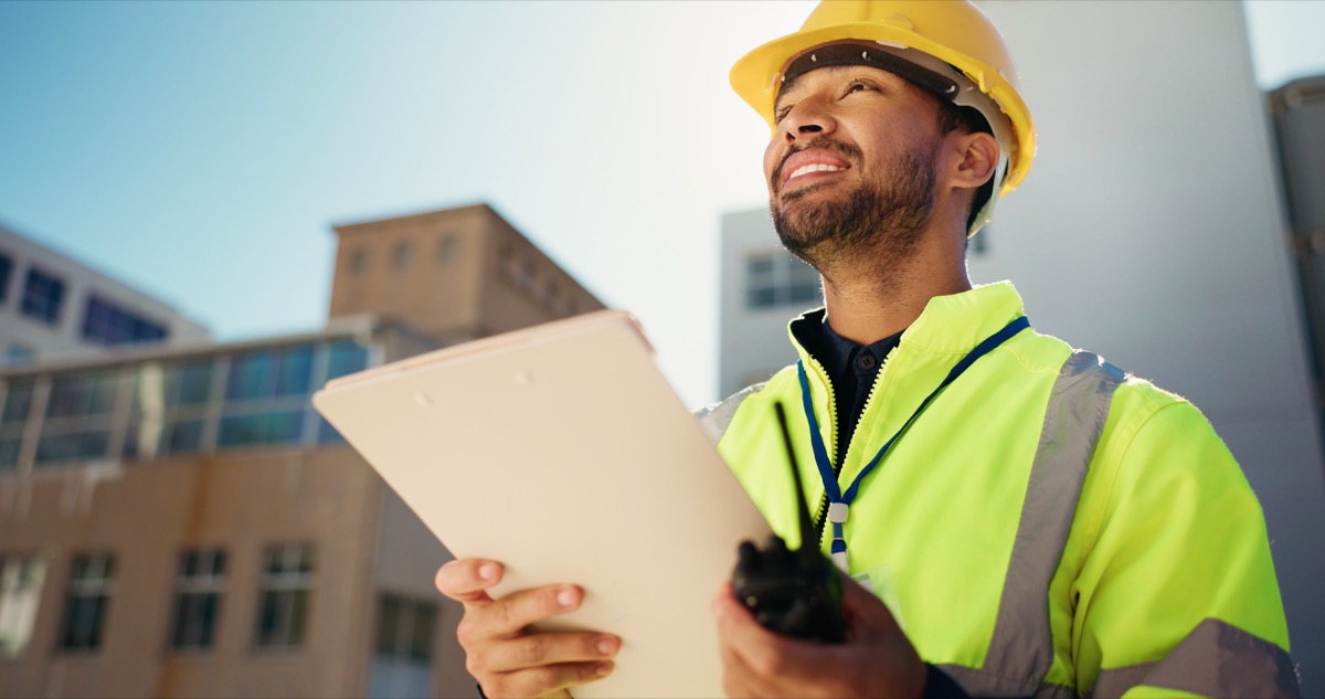 Fire compliance inspection during construction